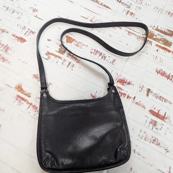 Coach Vintage Leather Slim Saddleback Crossbody Purse - Picture 8 of 9